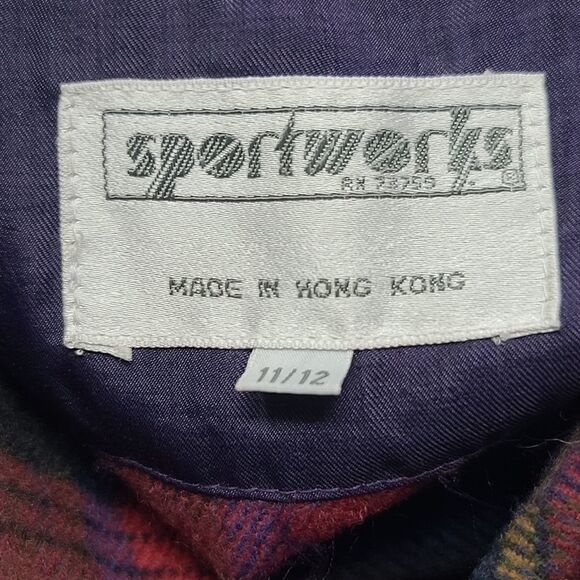 Vintage Sportswork Purple Trenchcoat with Zip Out Liner 11/12 - Picture 7 of 13